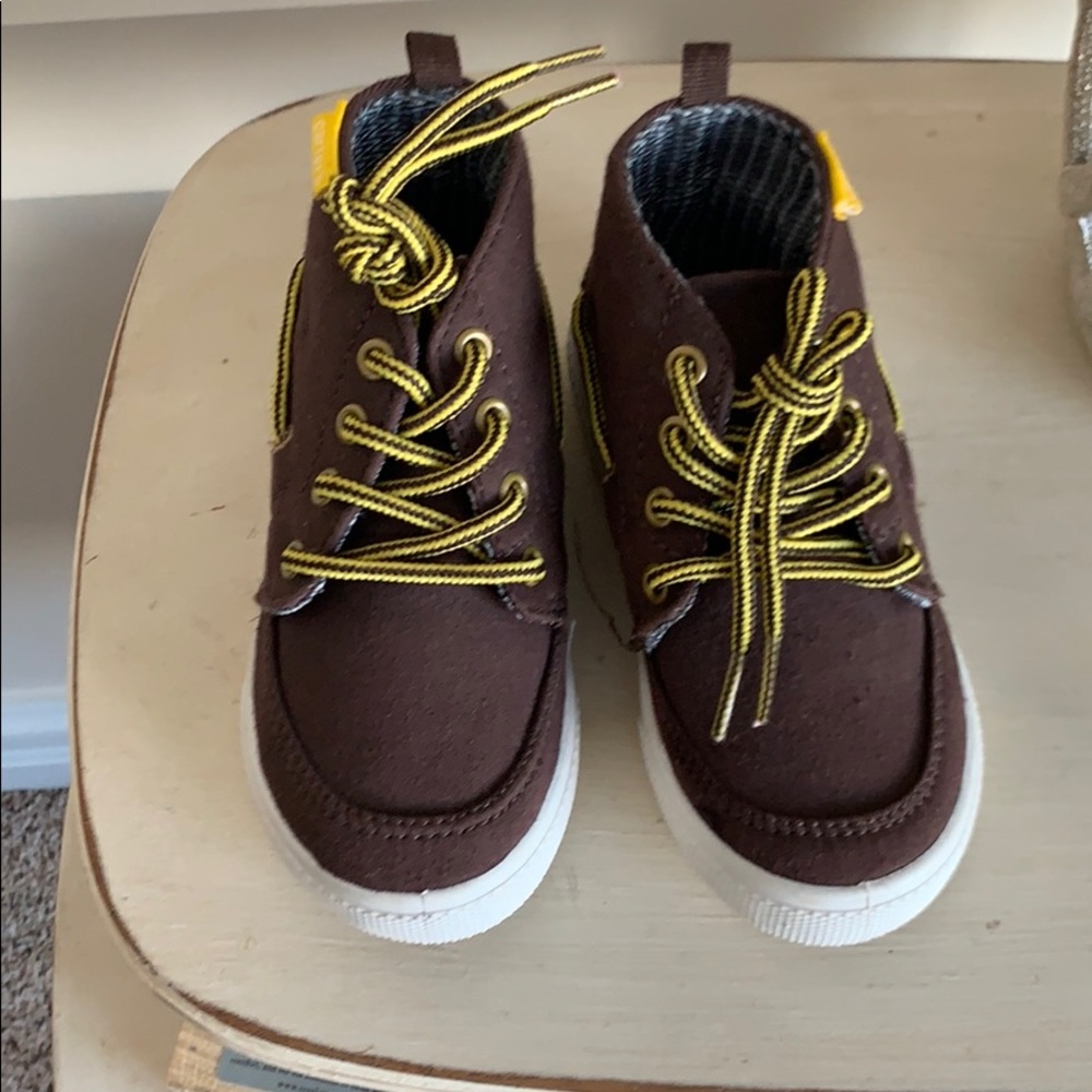 Brown High-Top Loafers